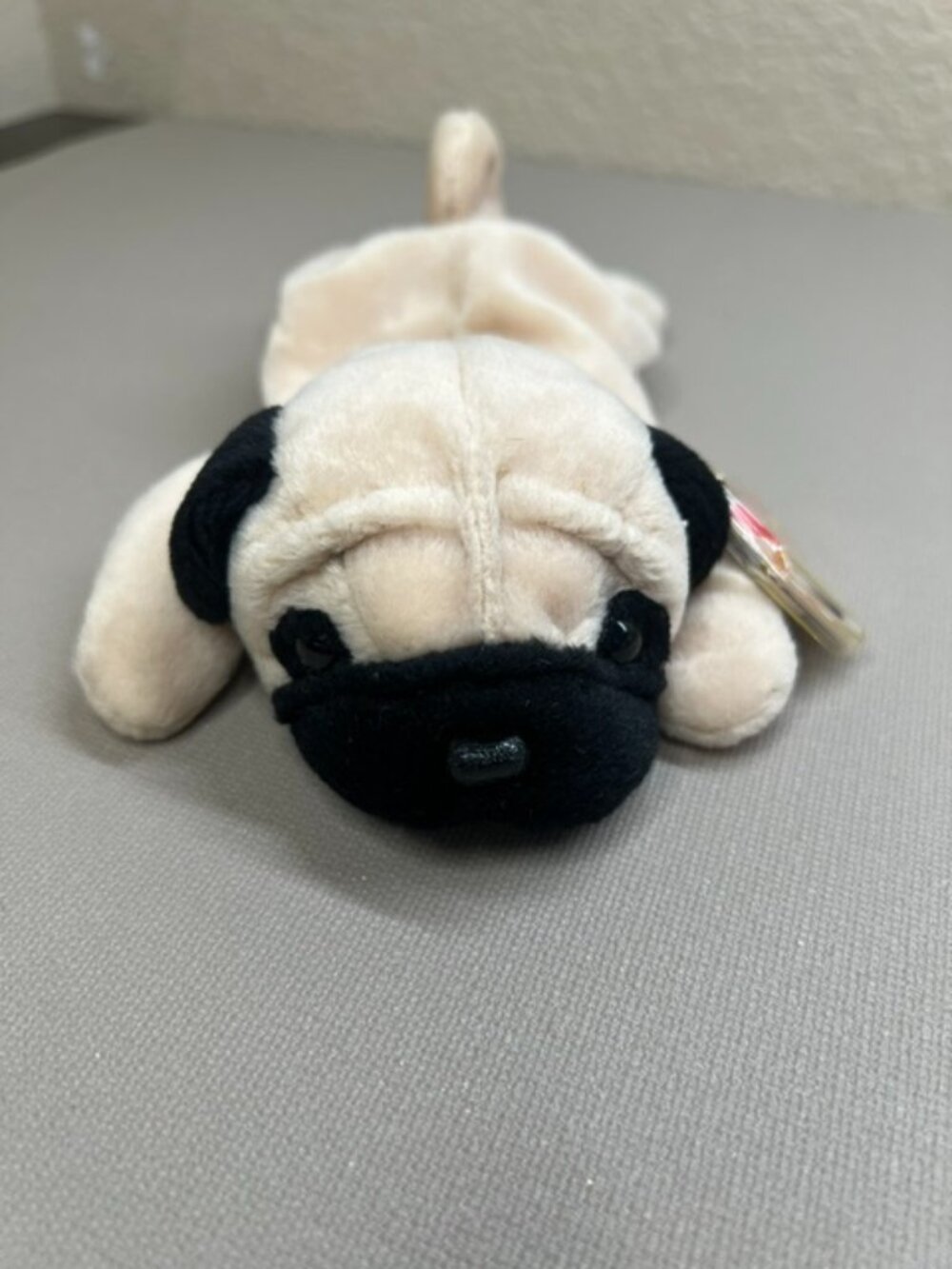1996 Pugsly the Pug Dog Ty Beanie Baby